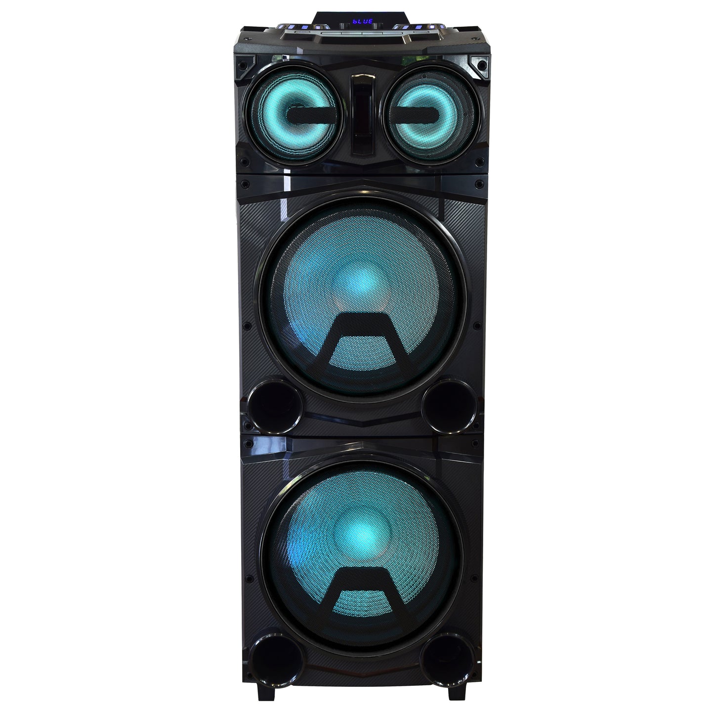 2x 15" Bluetooth® Party Speaker with Laser Light Show