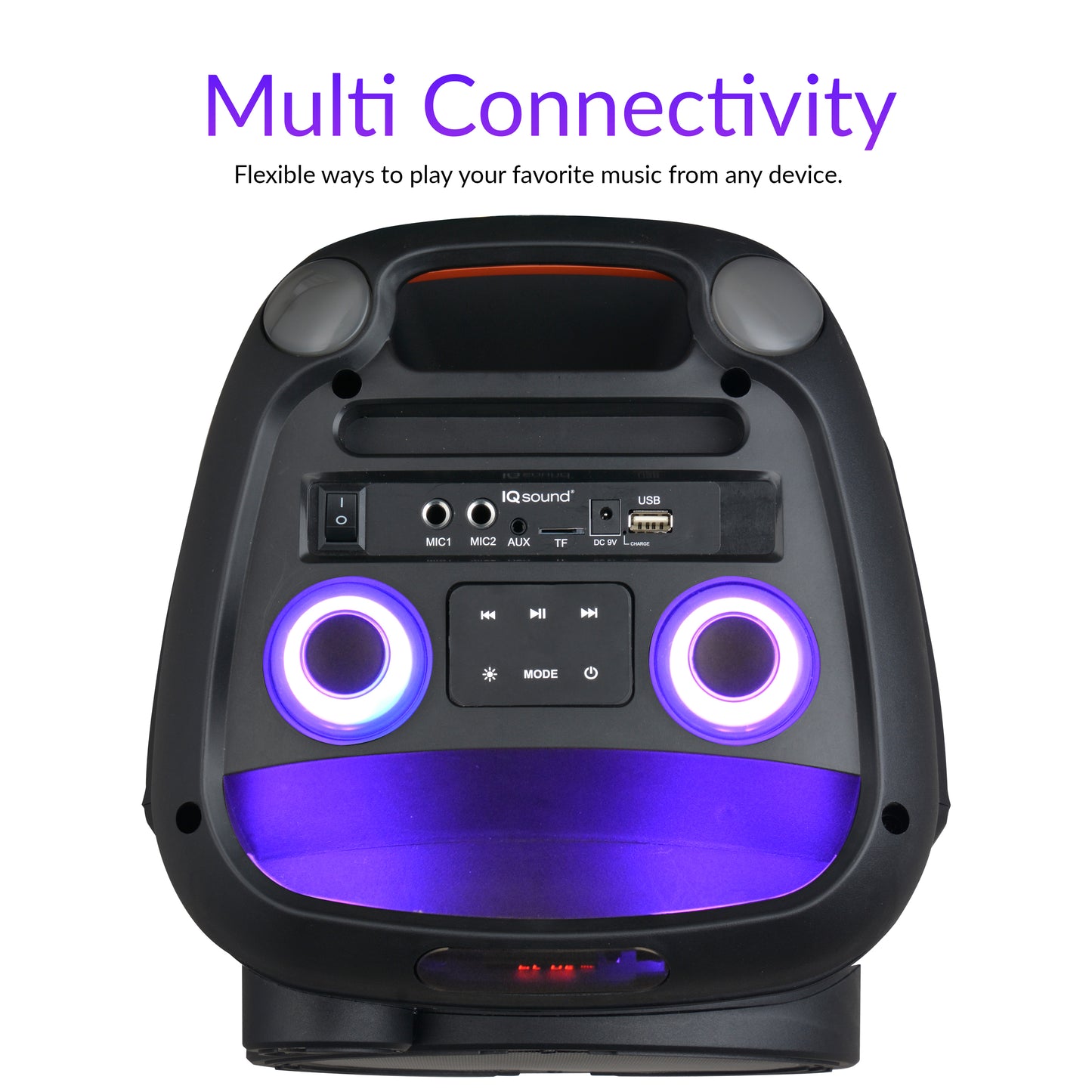 CYBER FLEX8 - 8" Portable Bluetooth® Speaker