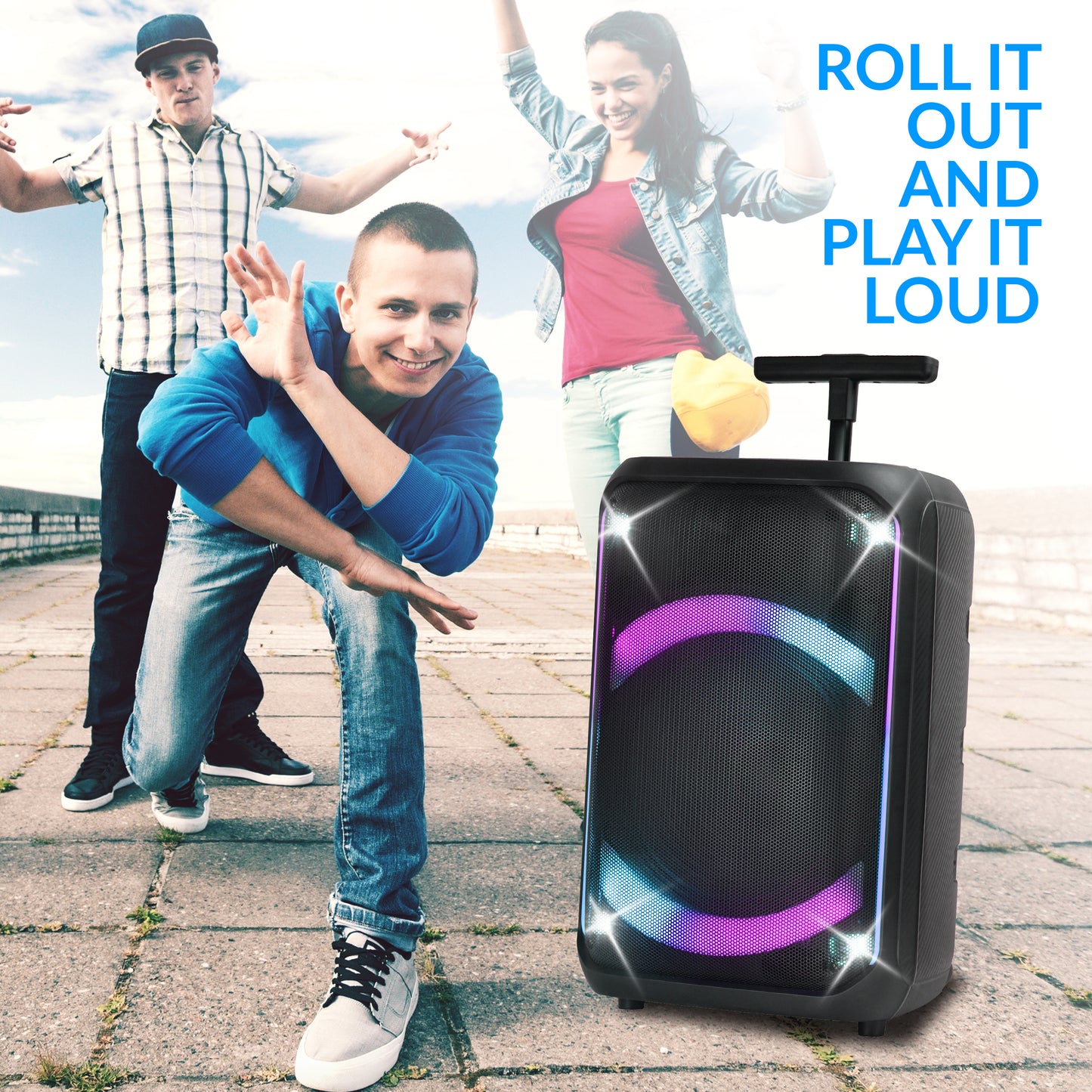12" Portable Bluetooth® Party Speaker