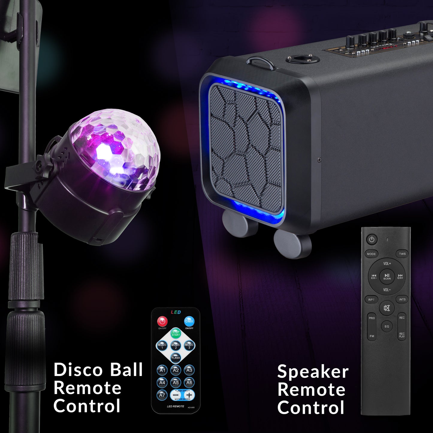 Portable PA System Karaoke Speaker