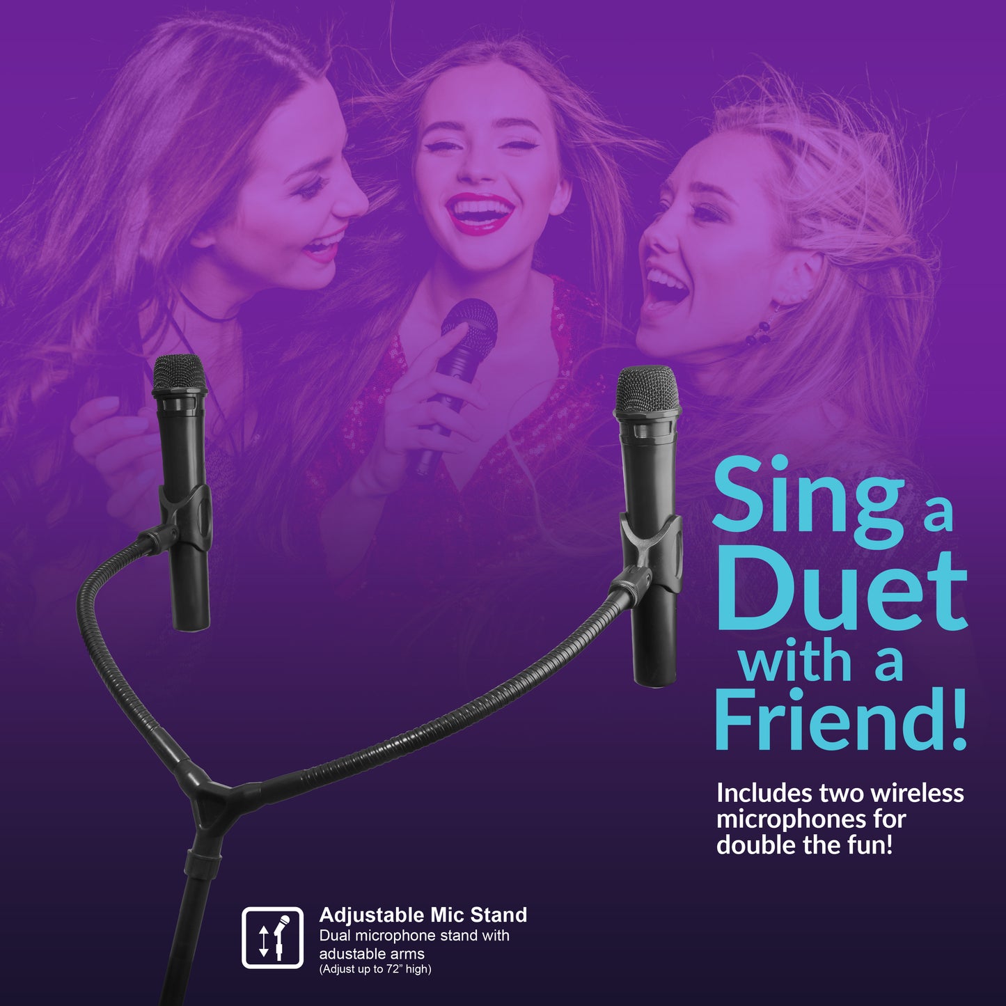 Portable PA System Karaoke Speaker