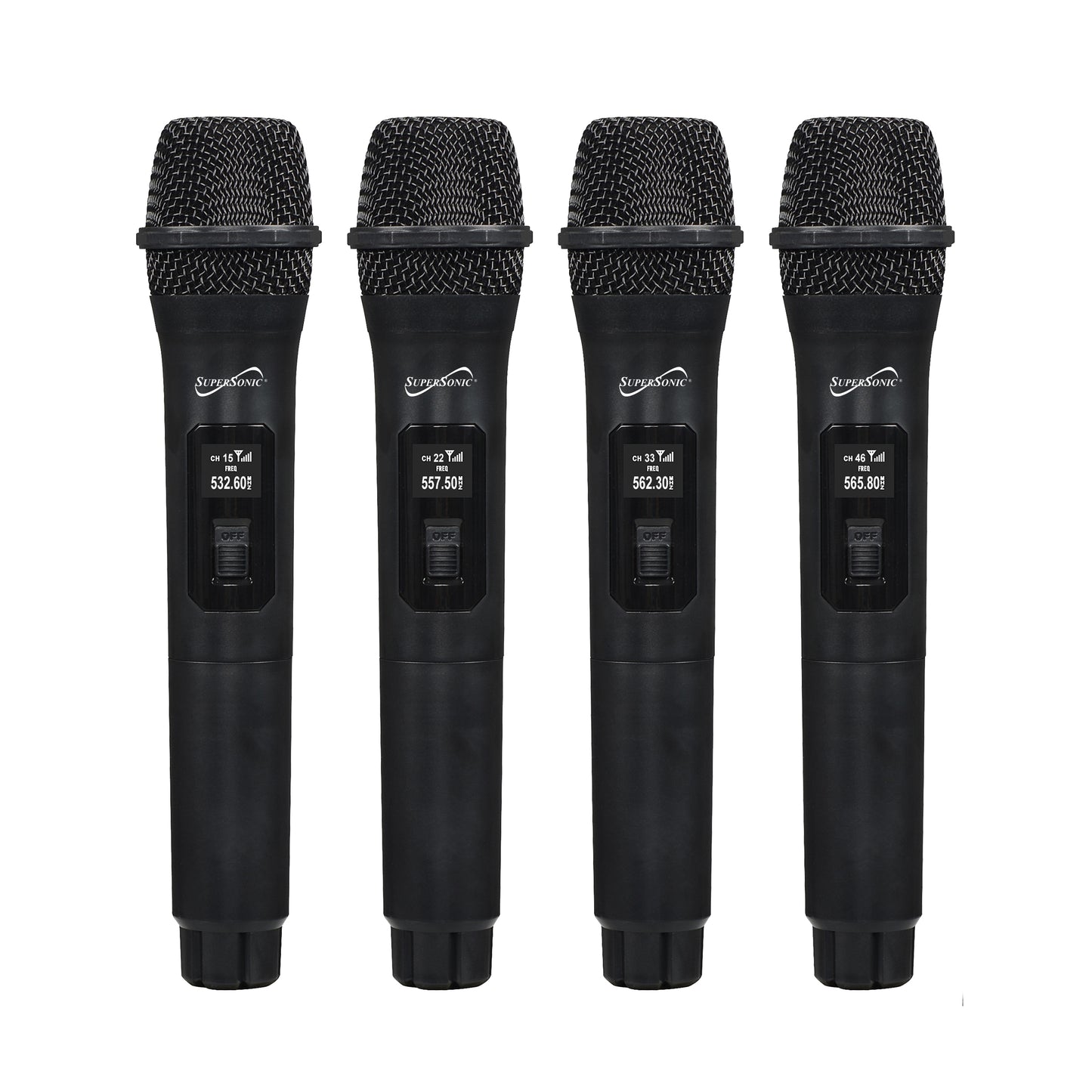 4 Channel Wireless Microphone System (2.4G)