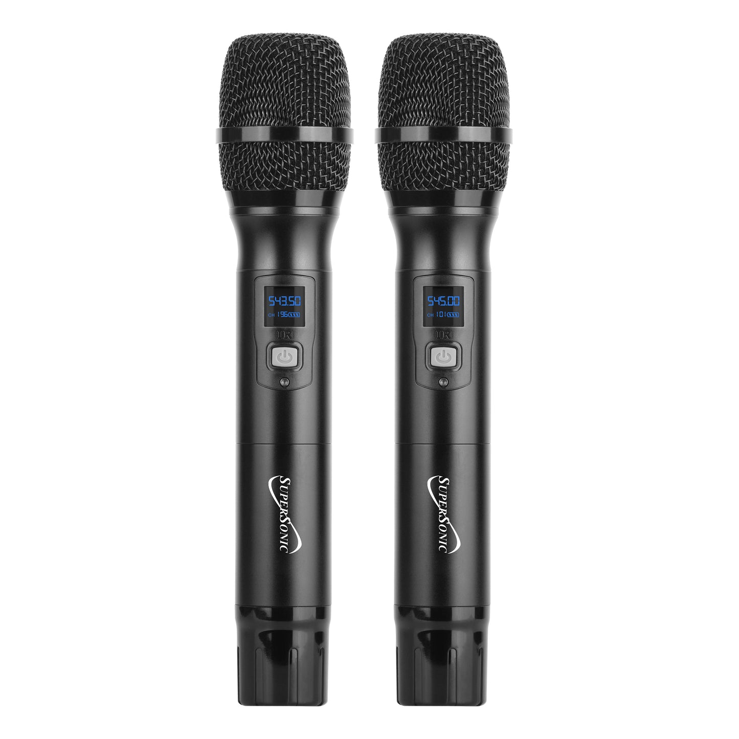 UHF Dual Selectable Channel Wireless Microphone System