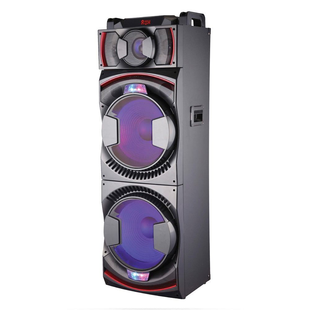 2x 15” Professional Bluetooth® Speaker – Supersonic Inc