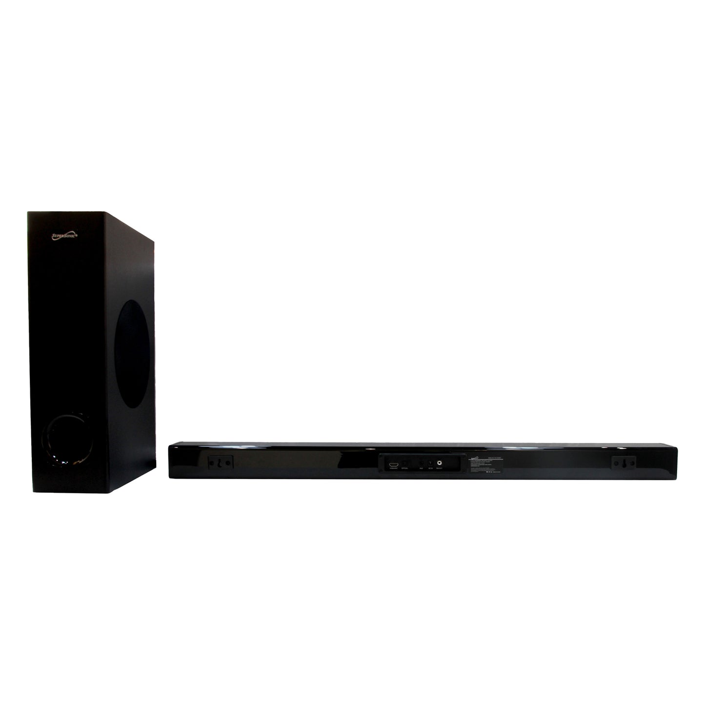 35" Bluetooth® Soundbar with Wired Subwoofer - 60W