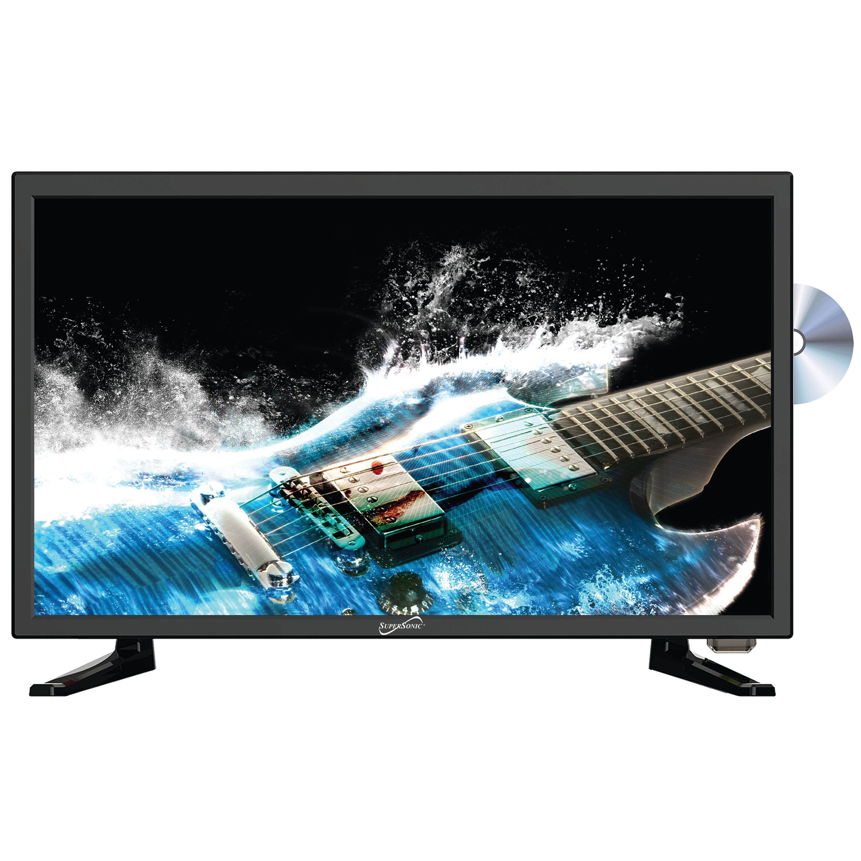 Supersonic SC-1911 19 pulgadas 1080p LED Widescreen HDTV con entrada HDMI  (compatible con CA/DC)