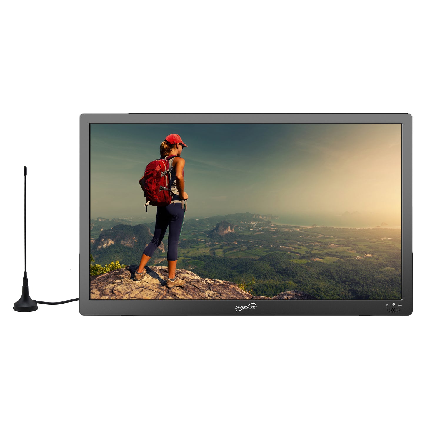 16” PORTABLE LED TV with HDMI & FM Radio