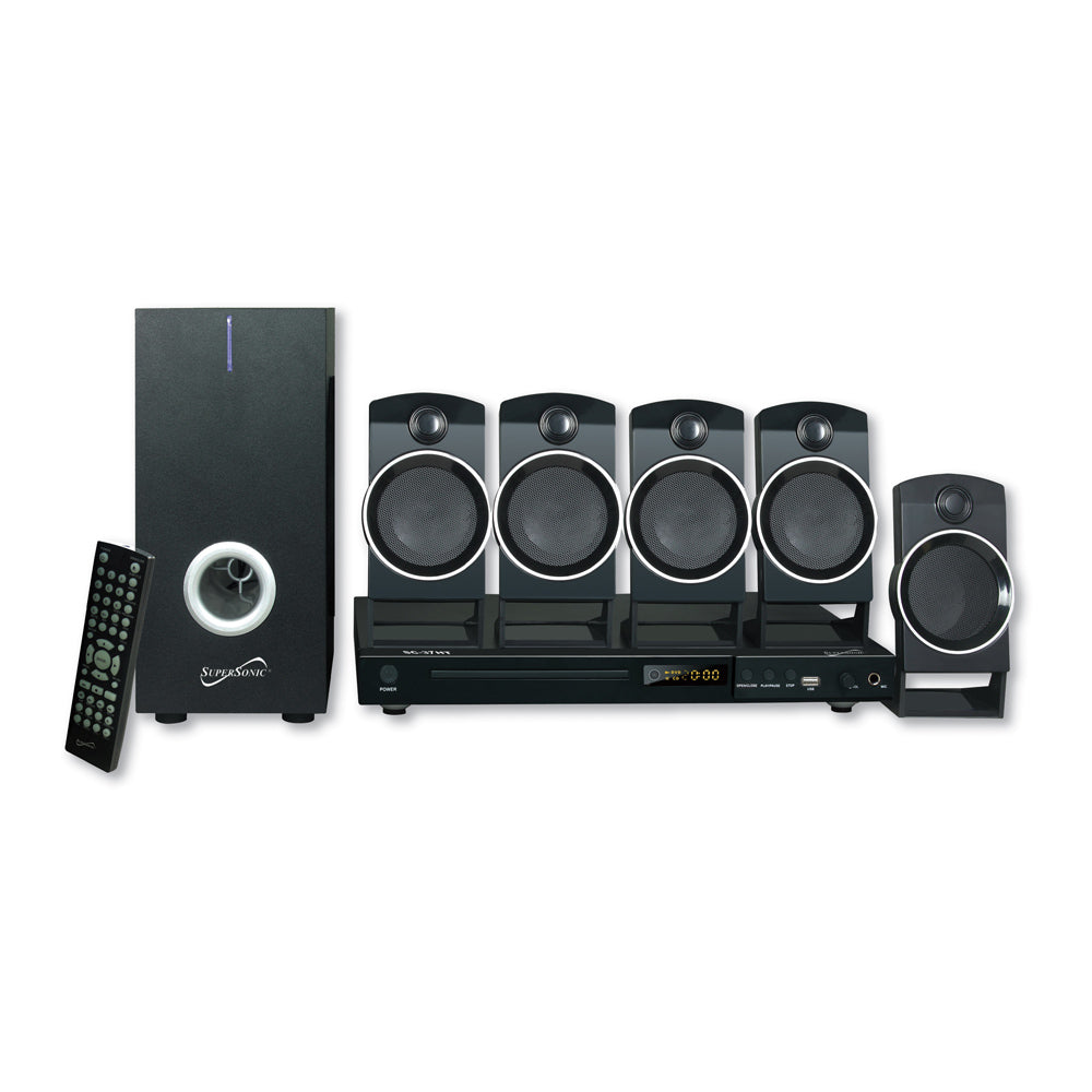 Channel DVD Home Theater System With USB Input Karaoke