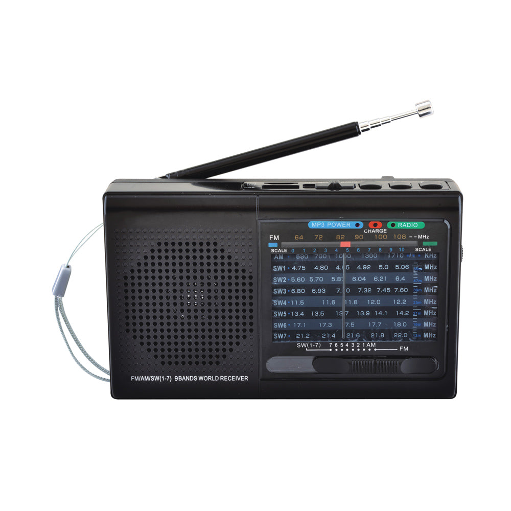 Multi-Band AMFMSW1-2 Radio Transistor Radio AC o Guatemala