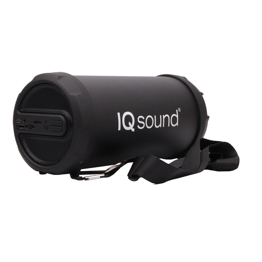IQ Sound IQ-908K Mini Karaoke Bluetooth Speaker with Wireless Microphone,  RGB Lights Surround, Fun Voice Changing in Rechargeable Compact, and