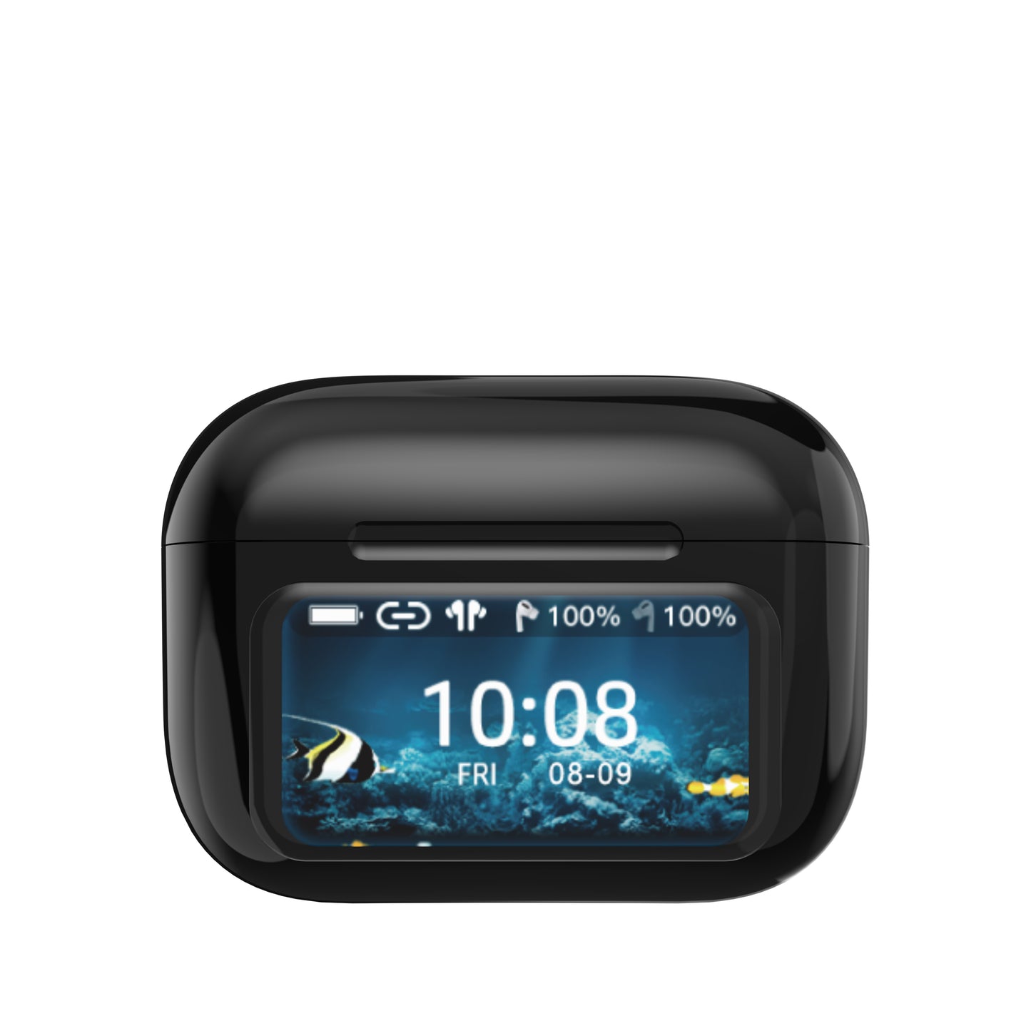 ANC & ENC Earbuds with LED Power Display Charging Case