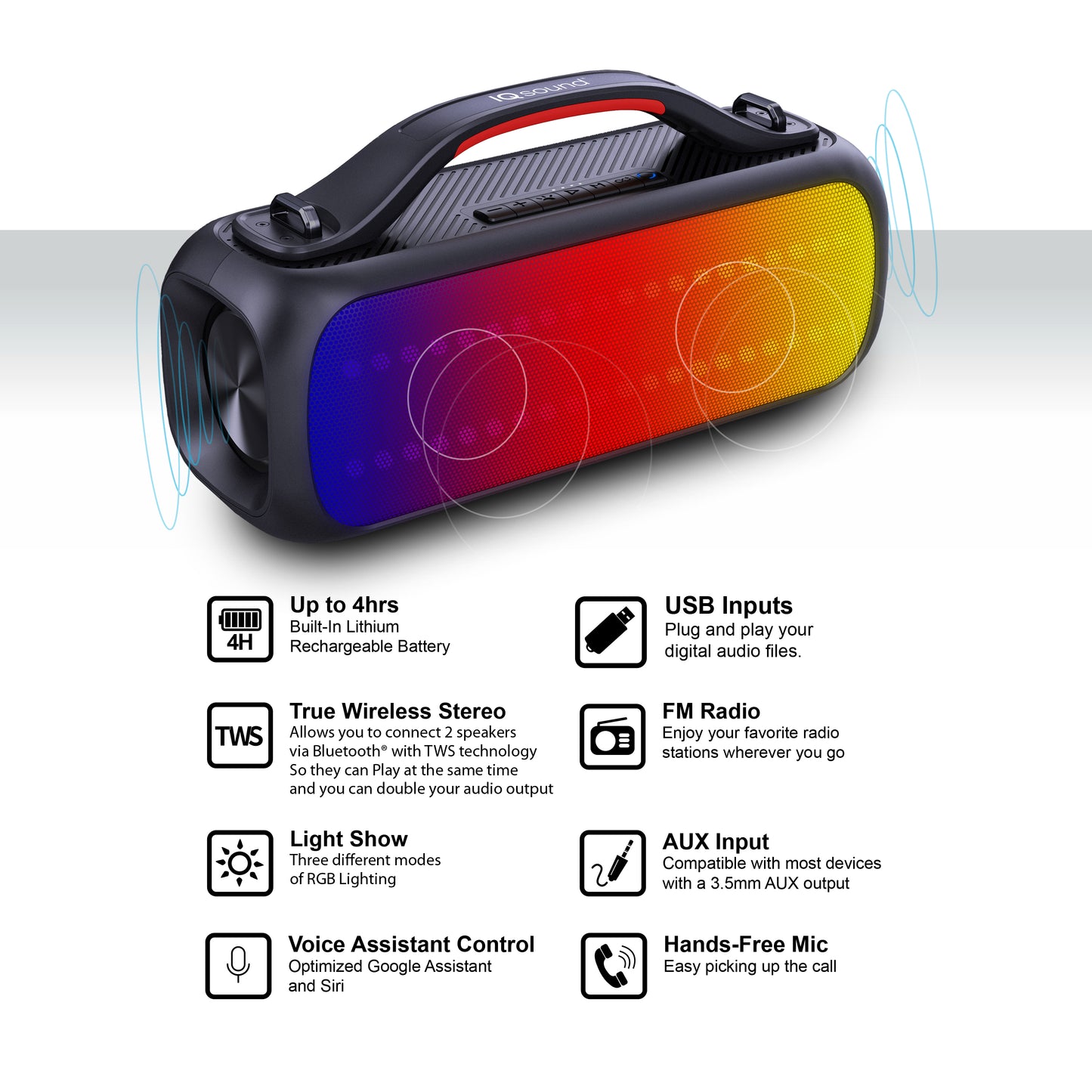 Portable Bluetooth® Speaker