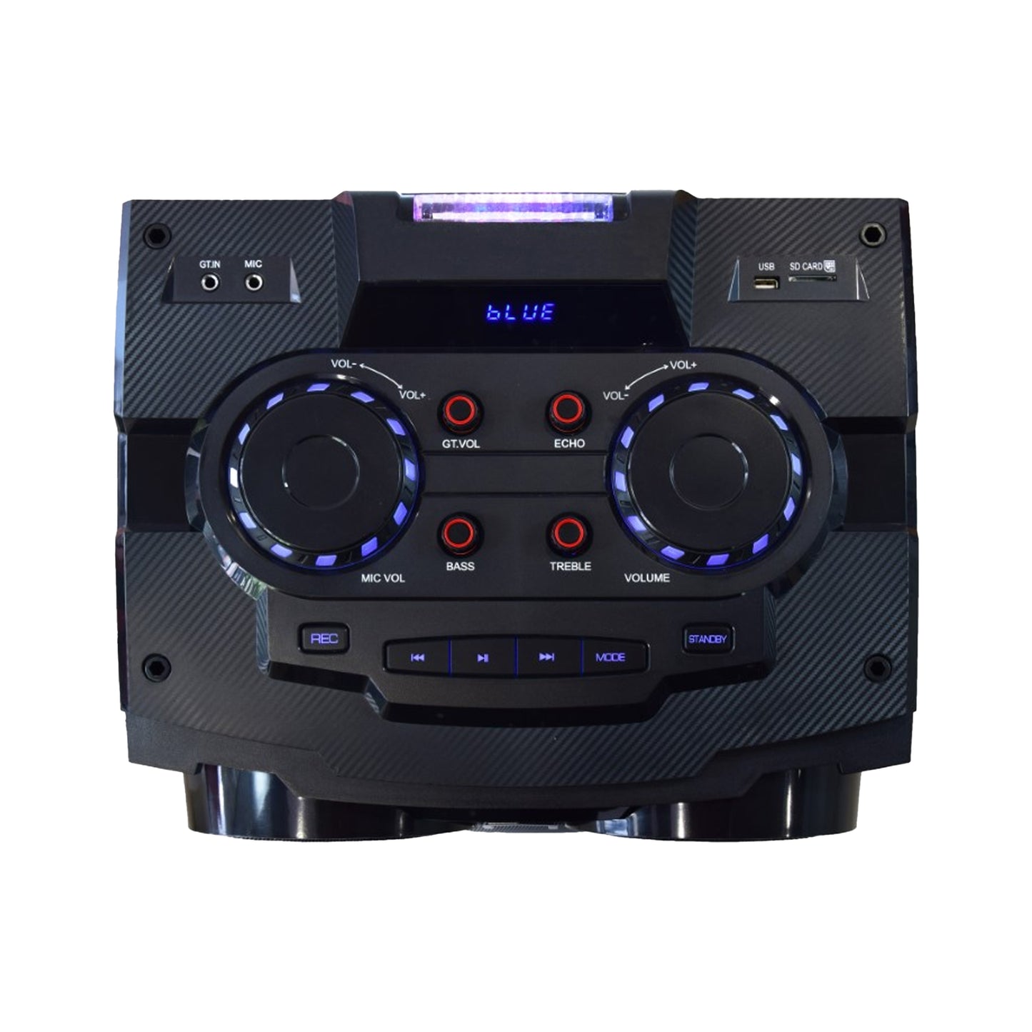 2x 15" Bluetooth® Party Speaker with Laser Light Show