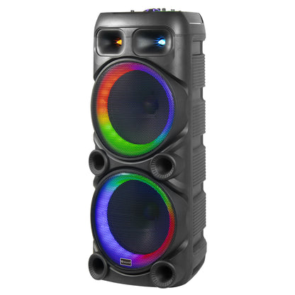 2x 12" Portable Bluetooth® Party Speaker
