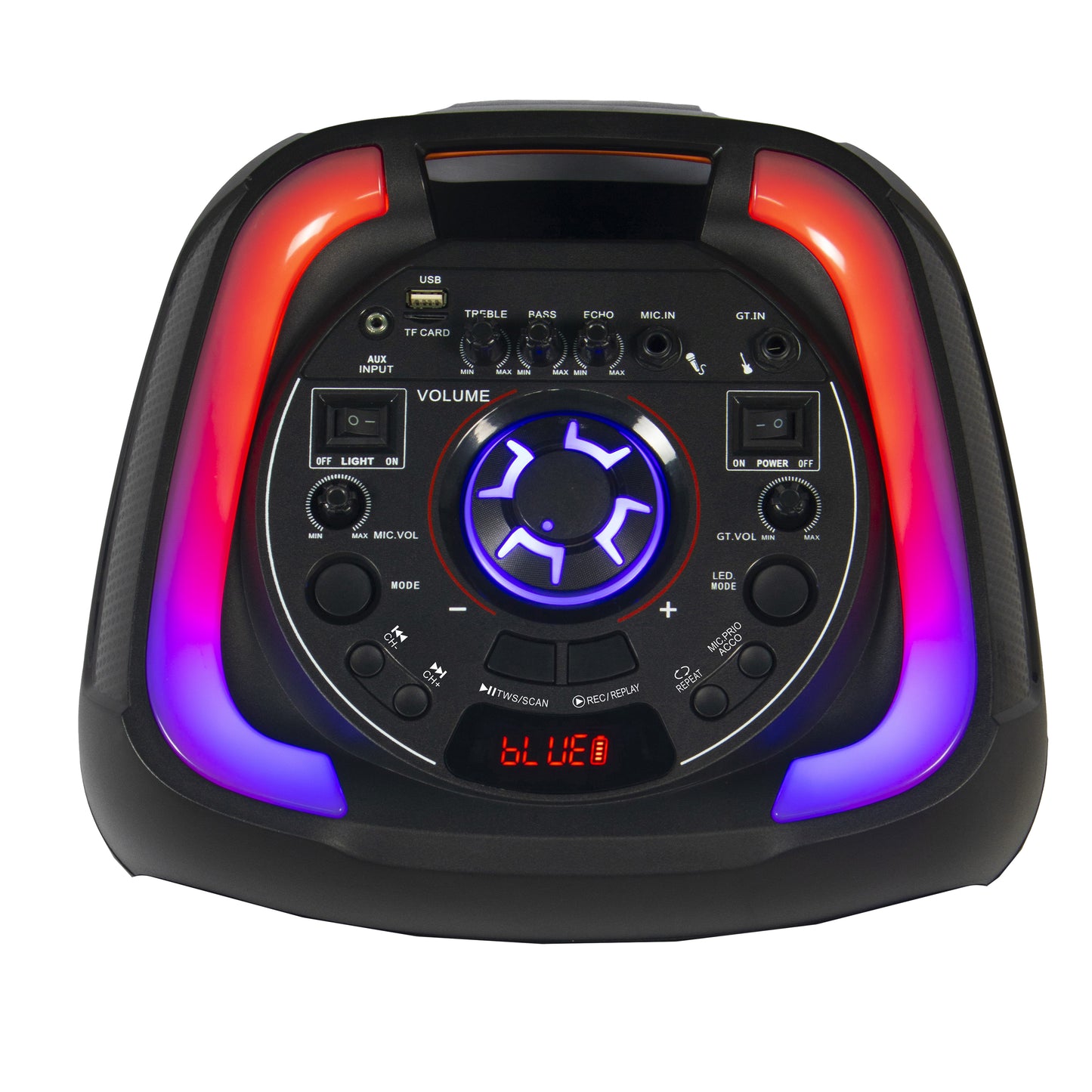 2x 12" Portable Bluetooth® Party Speaker