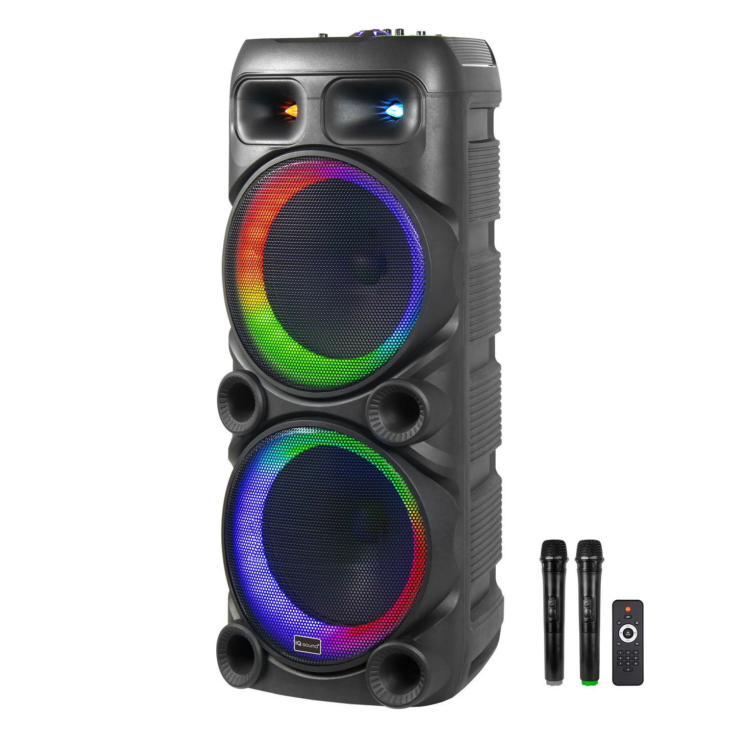 2x 12" Portable Bluetooth® Party Speaker