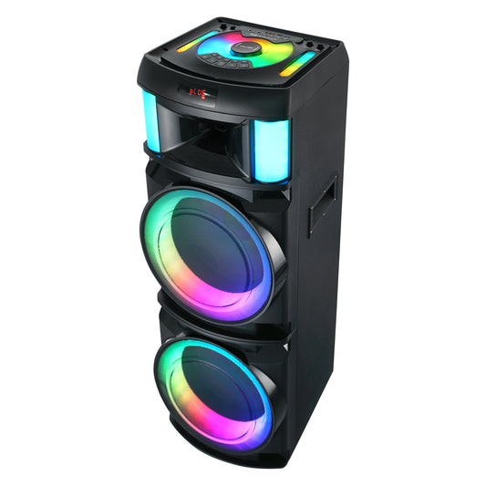 2x 12" Portable Bluetooth® Party Speaker