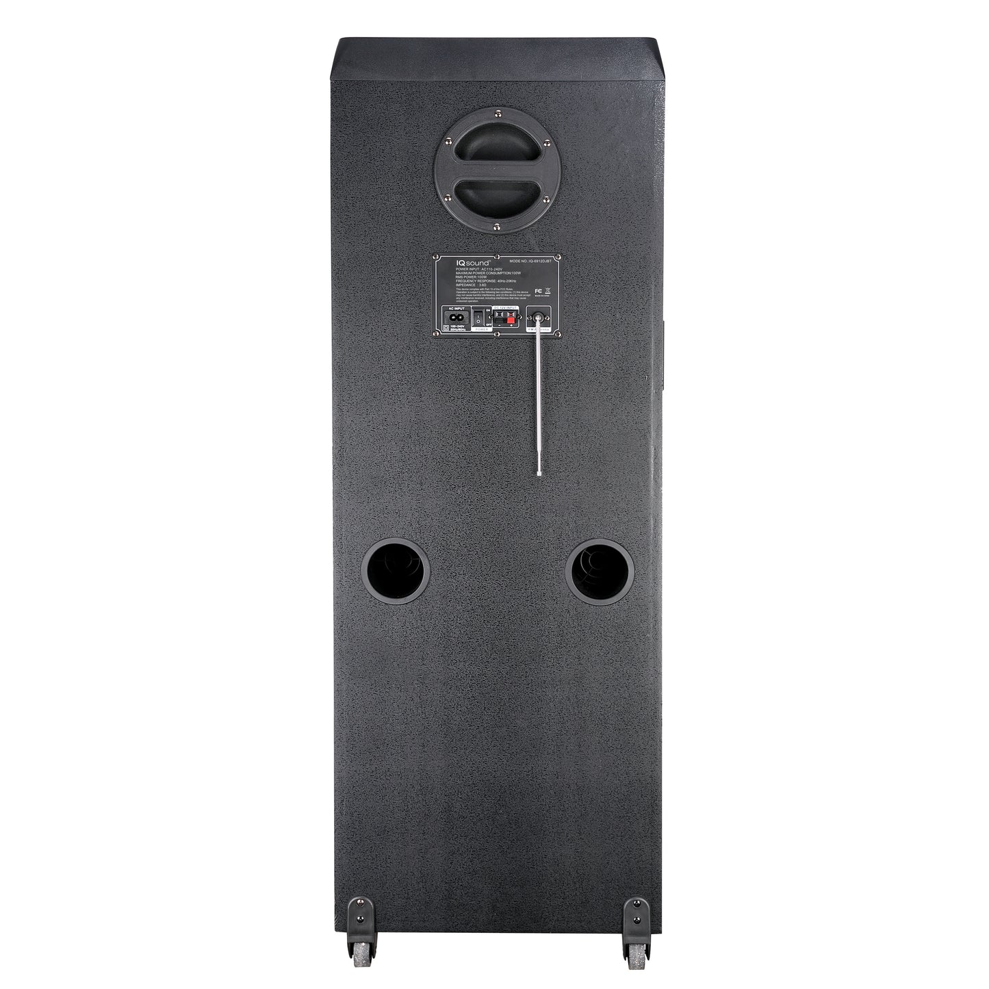 2x 12" Portable Bluetooth® Party Speaker