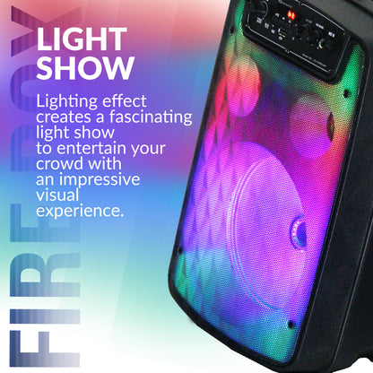 8" Bluetooth® Speaker FIRE BOX
