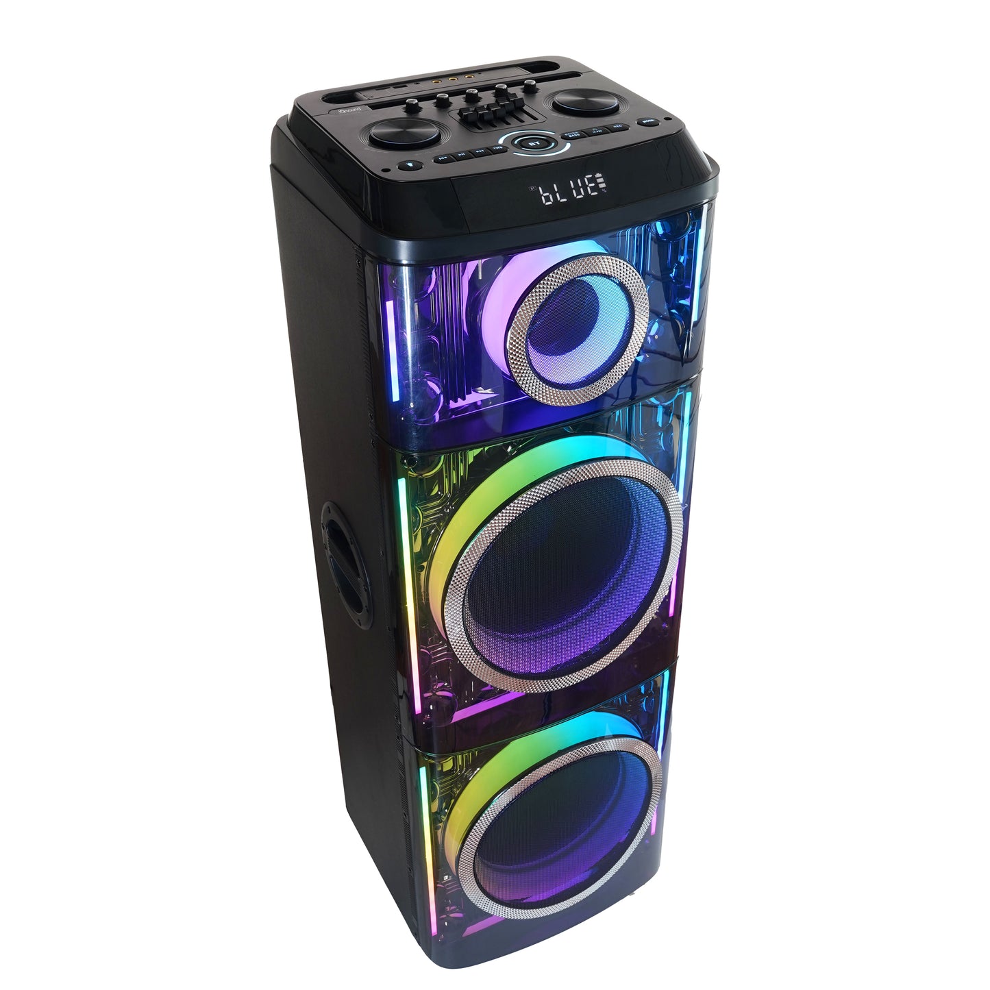CYBER FLEX 2x 12" Portable Bluetooth® Party Speaker