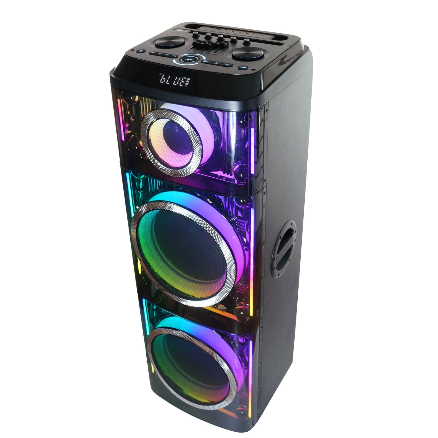 CYBER FLEX 2x 12" Portable Bluetooth® Party Speaker