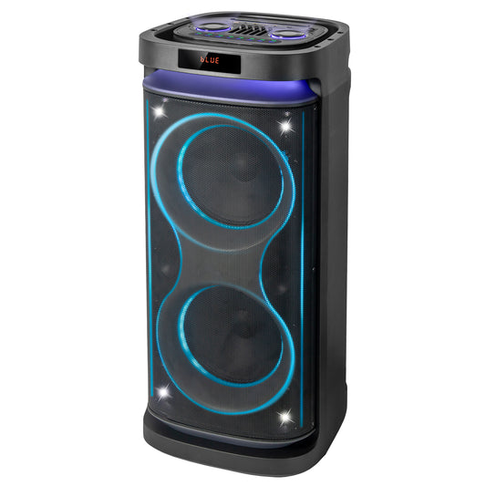 2x 10" Portable Bluetooth® DJ Speaker