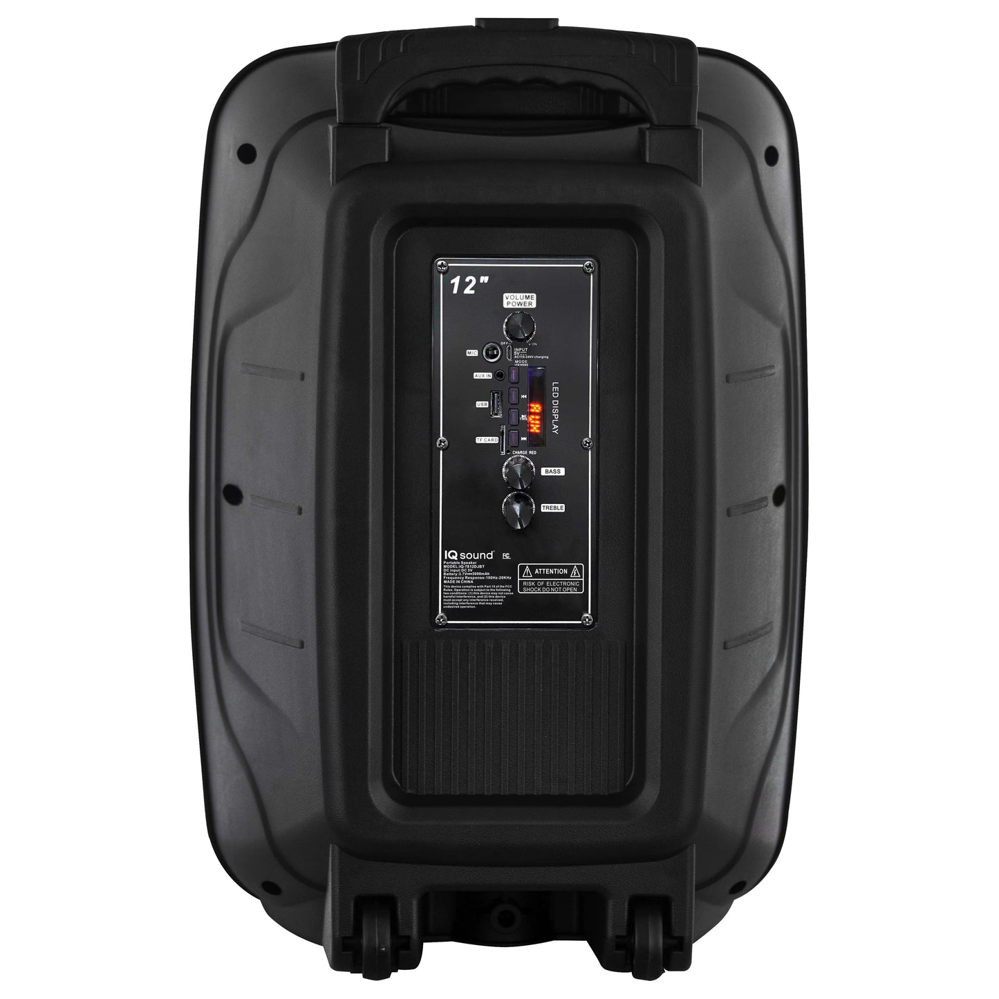 12" Portable Bluetooth® Party Speaker