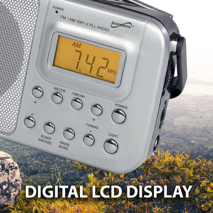 4 Band Am/fm/sw1-2 Pll Radio
