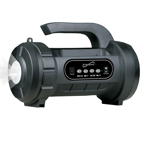 4” Tws Speaker With Fm Radio & Flashlight