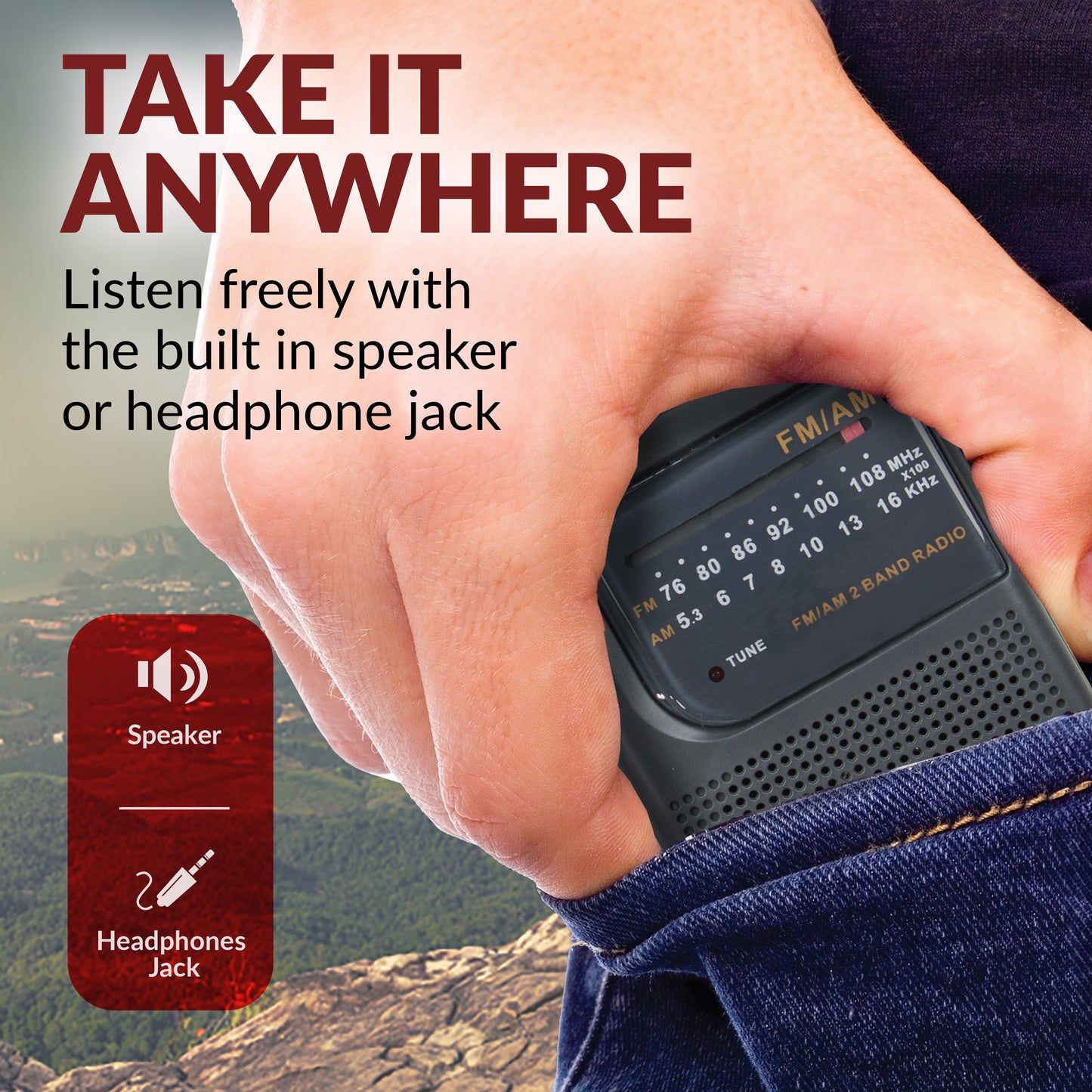 AM/FM Band Radio