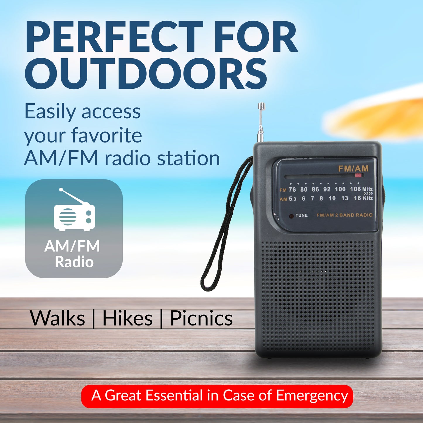 AM/FM Band Radio