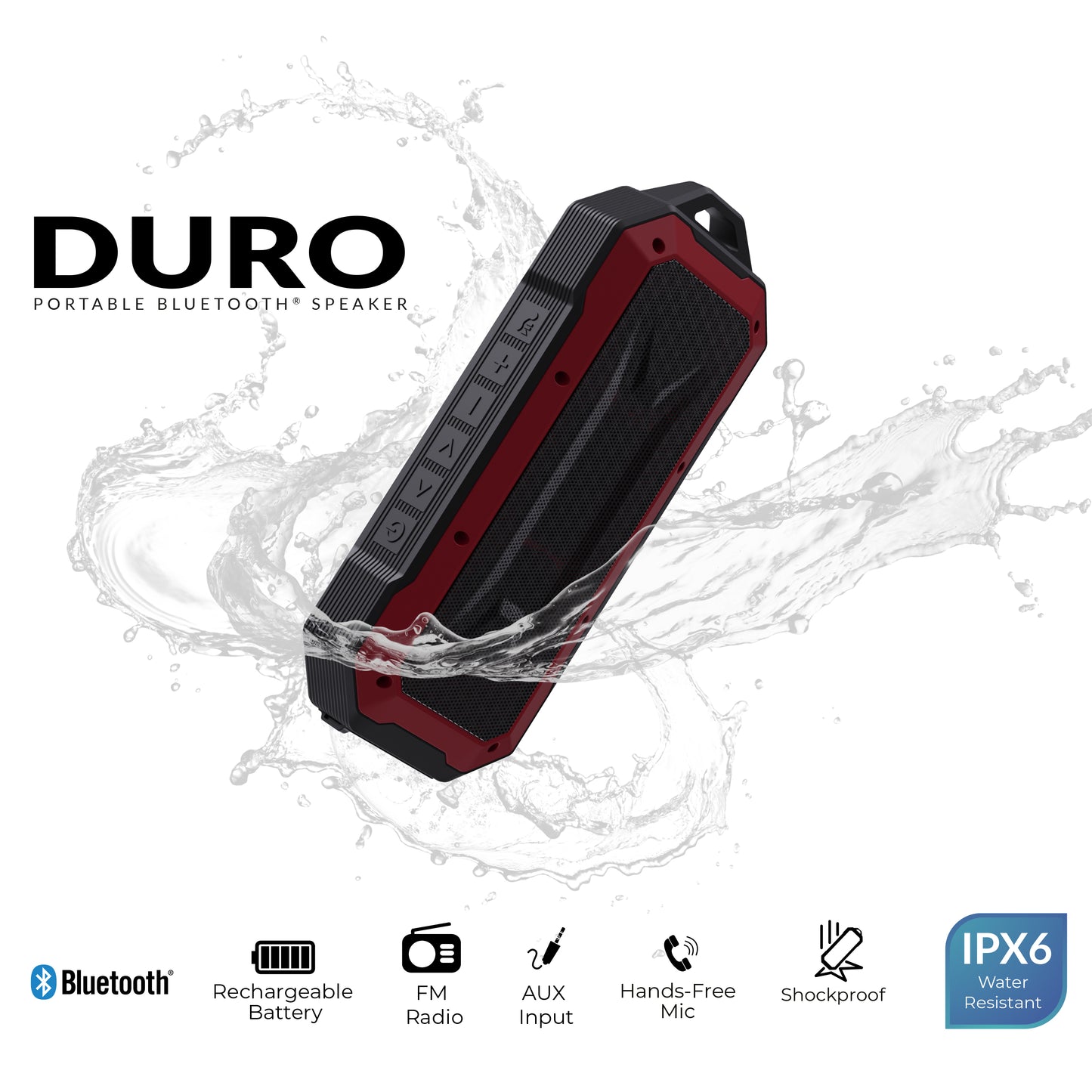 DURO Portable Bluetooth Speaker