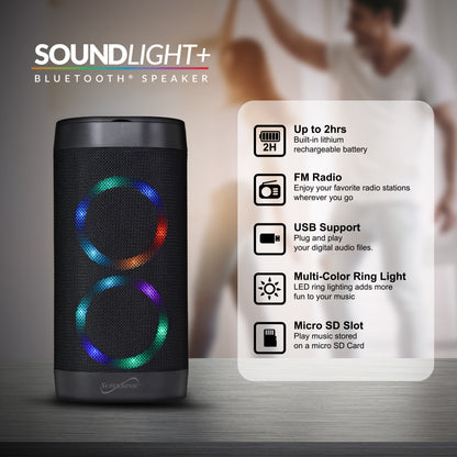 SOUNDLIGHT+ BLUETOOTH® SPEAKER