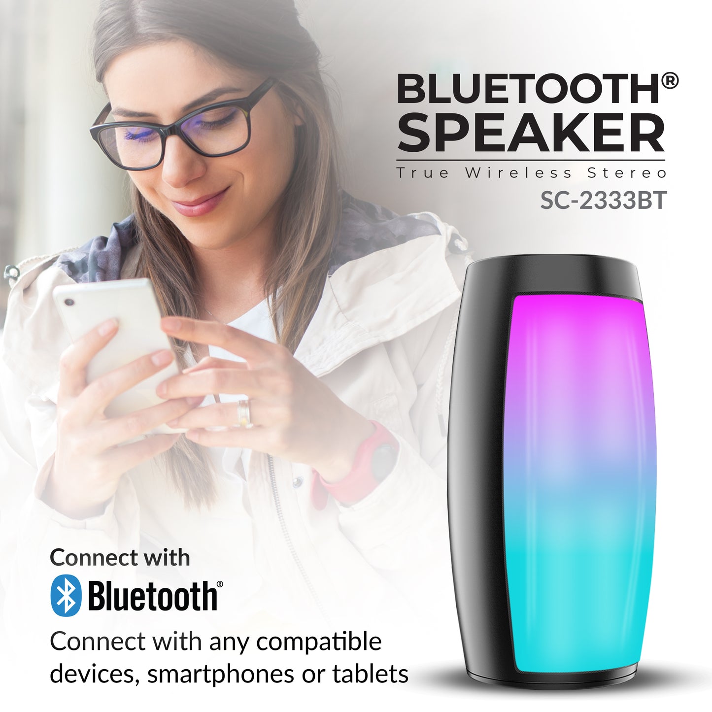 PORTABLE BLUETOOTH® SPEAKER