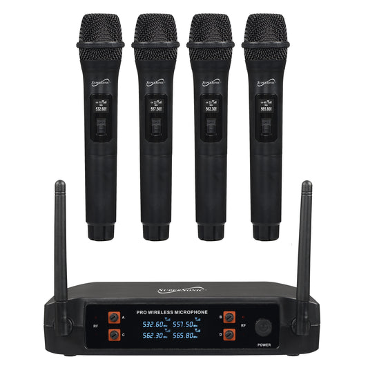 4 Channel Wireless Microphone System (2.4G)