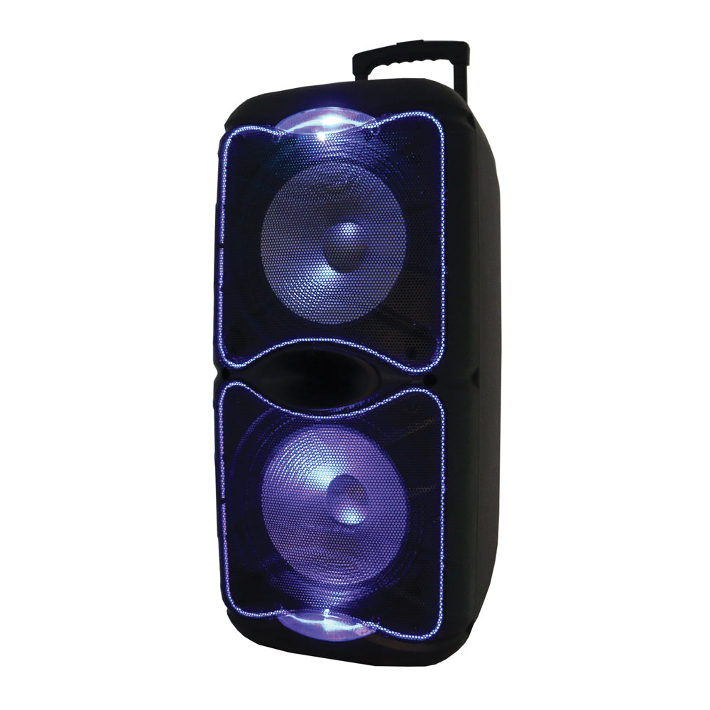 2 x 12” Portable Bluetooth® Speaker with True Wireless Technology