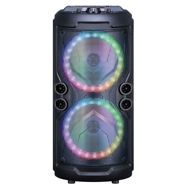 2x 8” Portable Bluetooth® Speaker with True Wireless Technology