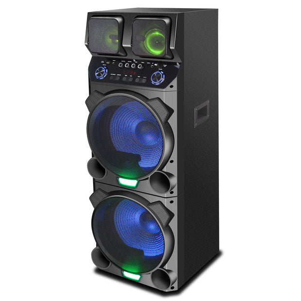 2 x 15” Bluetooth® Speaker with True Wireless Technology