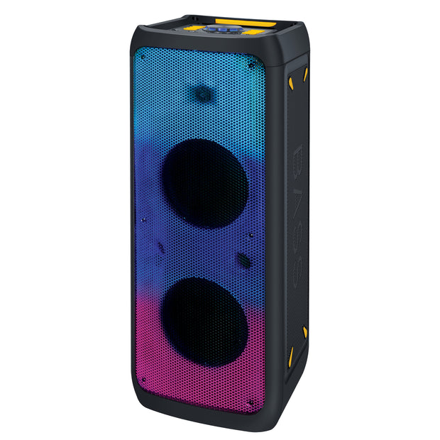 2x 10” Portable Bluetooth® Speaker with True Wireless Technology
