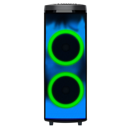 2x 12” Bluetooth® Speaker with LIGHT SHOW