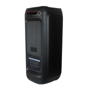 2x 8” Portable Bluetooth® Speaker with Light Show