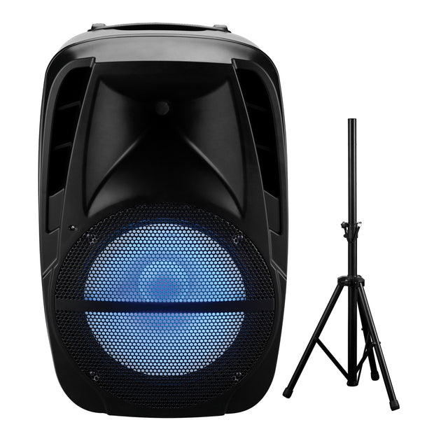 15” Portable Speaker with Stand and True Wireless Technology