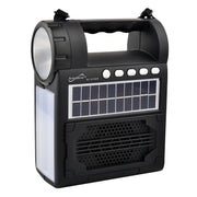 Solar Power Speaker with FM Radio, Flashlight and Lantern
