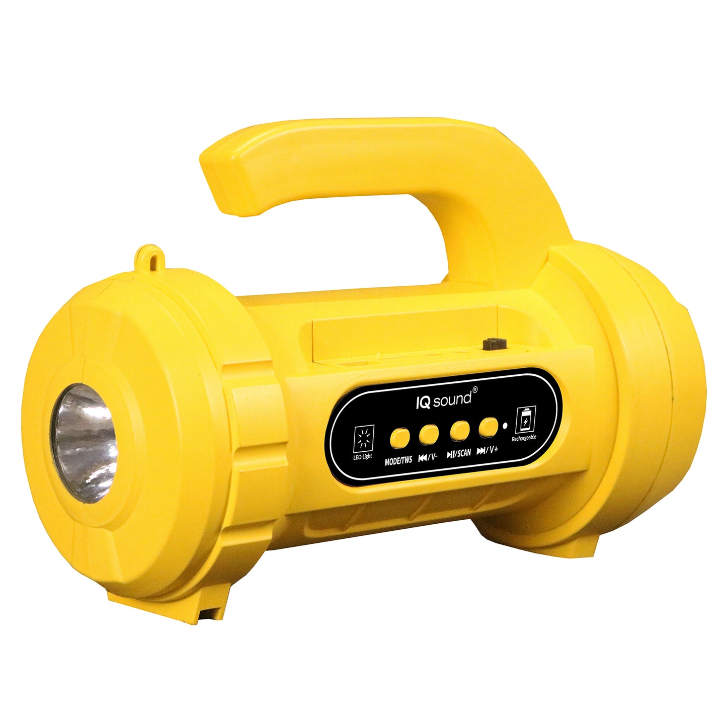 4” Tws Speaker With Fm Radio & Flashlight