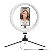 Pro Live Stream 10” Led Table Top Selfie Ring Light
