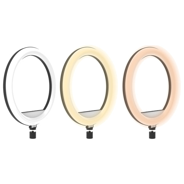 Pro Live Stream 10” Led Table Top Selfie Ring Light