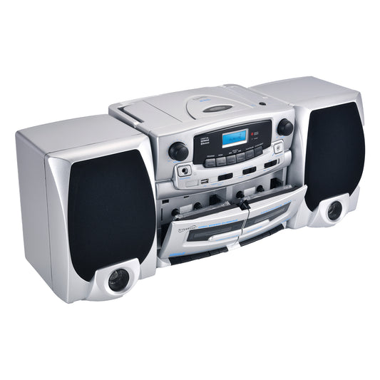 Dual Cassette Bluetooth® Audio System