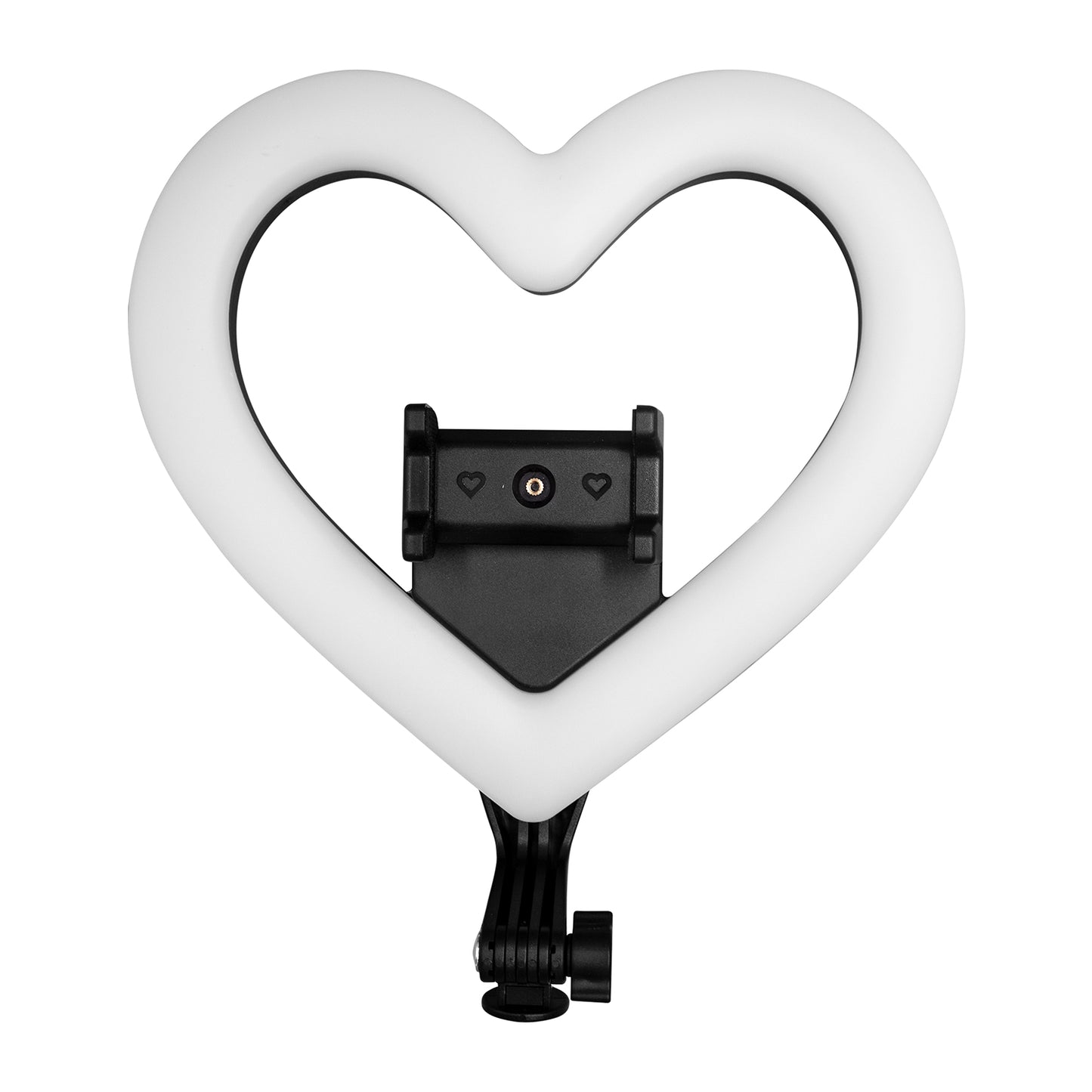 Pro Live Stream 10” Heart Shaped Selfie Ring Light