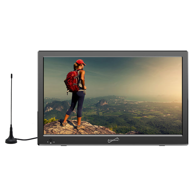13.3” PORTABLE LED TV with HDMI & FM Radio