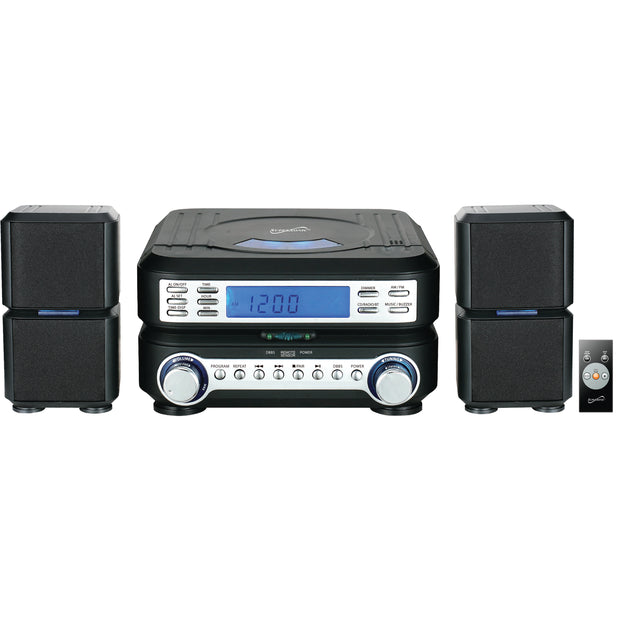 Portable Micro System with Bluetooth®, CD Player, AUX Input & AM/FM Radio